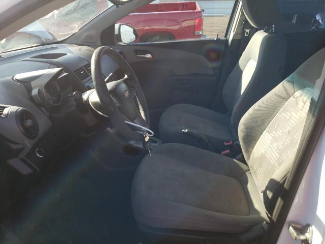 1G1JA5SH2D4152449 - 2013 CHEVROLET SONIC LS 白色 照片 7