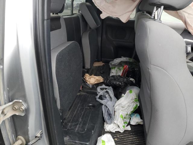 5TFSX5EN1JX062960 - 2018 TOYOTA TACOMA ACCESS CAB ვერცხლისფერი ფოტო 10