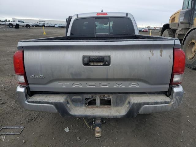 5TFSX5EN1JX062960 - 2018 TOYOTA TACOMA ACCESS CAB SILVER photo 6