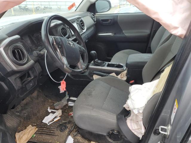 5TFSX5EN1JX062960 - 2018 TOYOTA TACOMA ACCESS CAB ვერცხლისფერი ფოტო 7