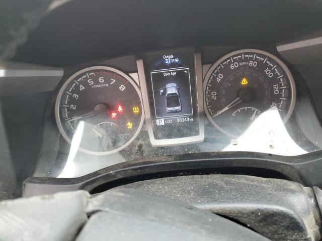 5TFSX5EN1JX062960 - 2018 TOYOTA TACOMA ACCESS CAB ვერცხლისფერი ფოტო 9