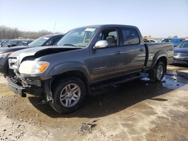 5TBET34185S475412 - 2005 TOYOTA TUNDRA DOUBLE CAB SR5 GRAY photo 1