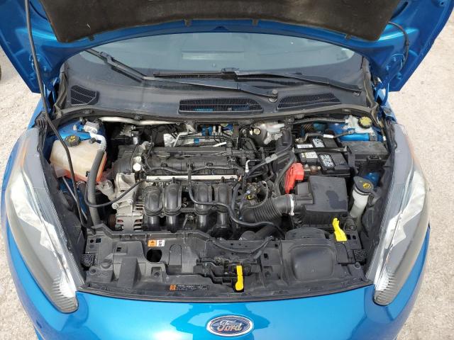 3FADP4BJXHM115018 - 2017 FORD FIESTA SE BLUE photo 11