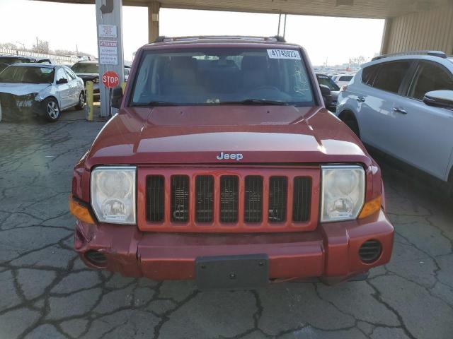 1J8HG48K56C175680 - 2006 JEEP COMMANDER 勃艮第红 照片 5