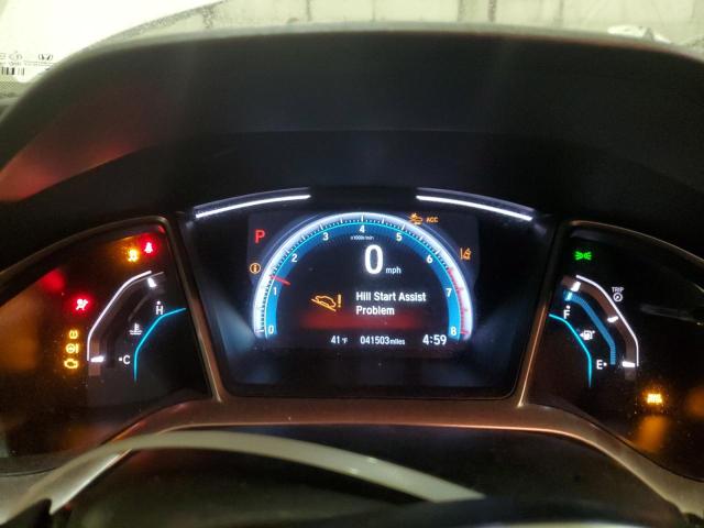 19XFC1F75KE001831 - 2019 HONDA CIVIC EXL თეთრი ფოტო 9