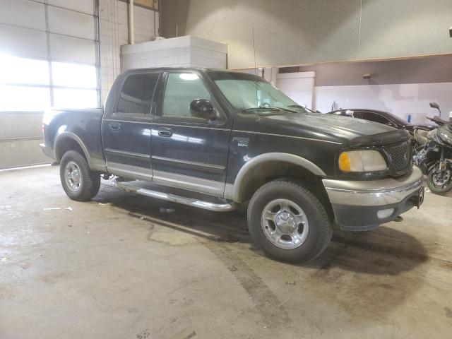 1FTRW08LX1KF89603 - 2001 FORD F150 SUPERCREW BLUE photo 4