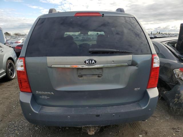 KNDMB233866034724 - 2006 KIA SEDONA EX GRAY photo 6