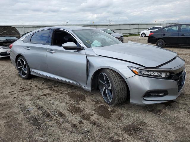 1HGCV1F33KA041761 - 2019 HONDA ACCORD SPORT GRAY photo 4