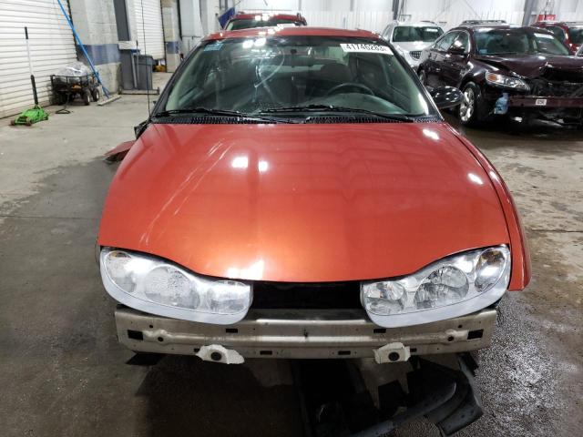 1G8ZP12802Z145740 - 2002 SATURN SC1 ORANGE photo 5