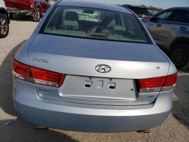 5NPEU46F77H178370 - 2007 HYUNDAI SONATA SE BLUE photo 6