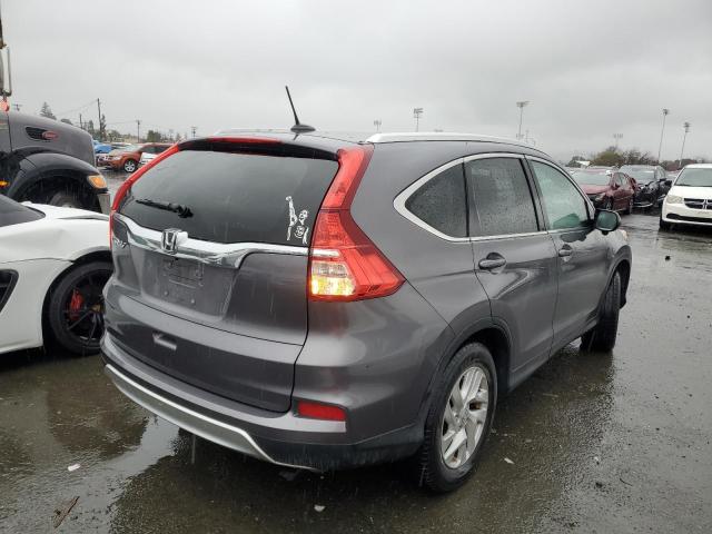 2HKRM3H76FH518835 - 2015 HONDA CR-V EXL GRAY photo 3