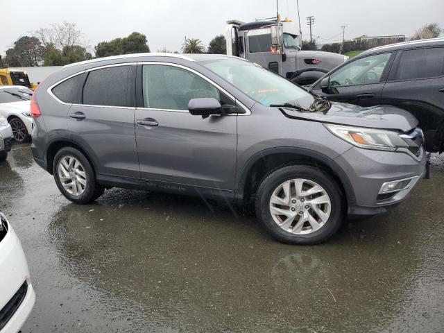 2HKRM3H76FH518835 - 2015 HONDA CR-V EXL GRAY photo 4