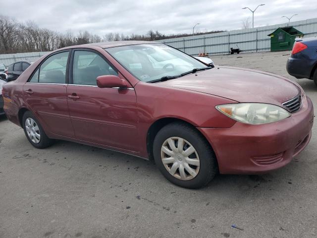 4T1BE32K75U387765 - 2005 TOYOTA CAMRY LE MAROON photo 4