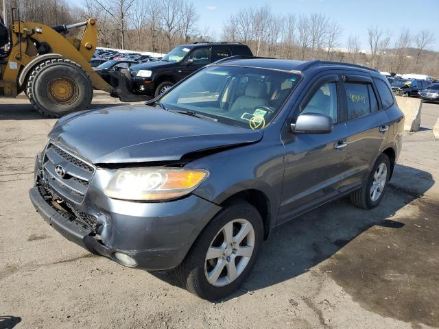 5NMSH73E69H263379 - 2009 HYUNDAI SANTA FE SE GRAY photo 1