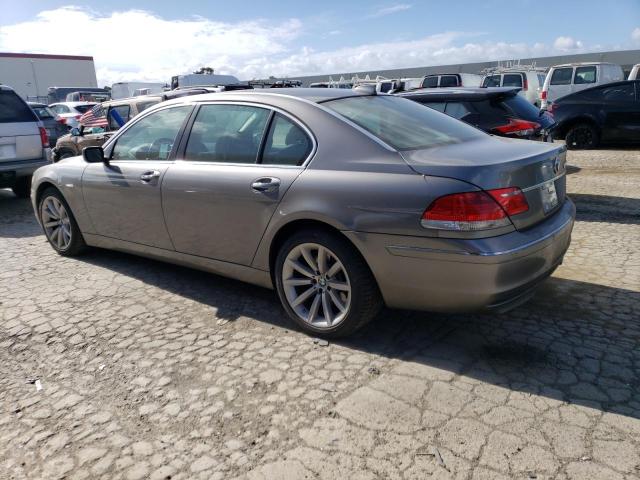 WBAHN835X7DT65960 - 2007 BMW 750 GRAY photo 2