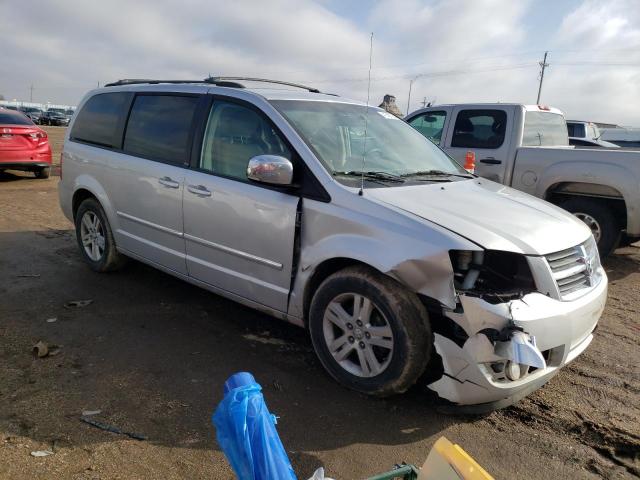 2D8HN54X68R685293 - 2008 DODGE GRAND CARA SXT SILVER photo 4