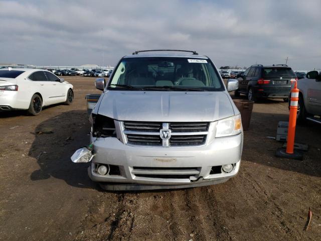 2D8HN54X68R685293 - 2008 DODGE GRAND CARA SXT SILVER photo 5