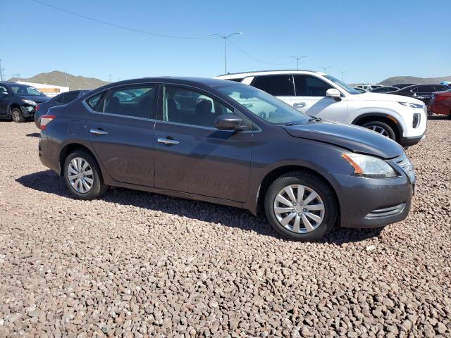 3N1AB7AP9DL776612 - 2013 NISSAN SENTRA S GRAY photo 4