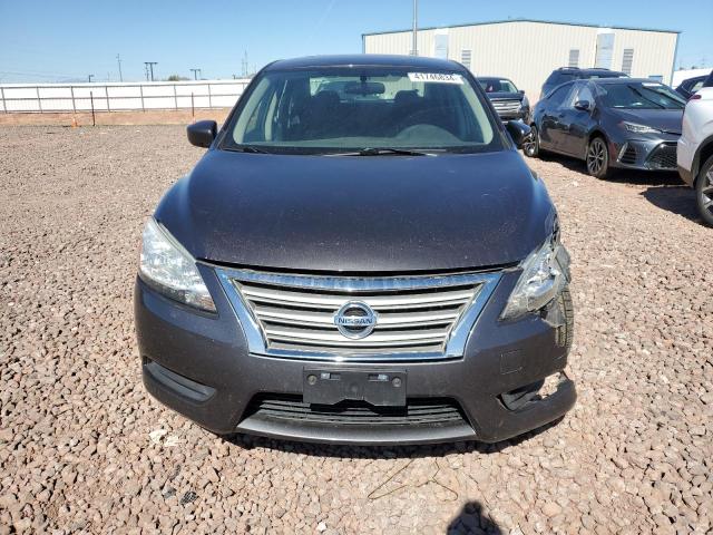 3N1AB7AP9DL776612 - 2013 NISSAN SENTRA S GRAY photo 5