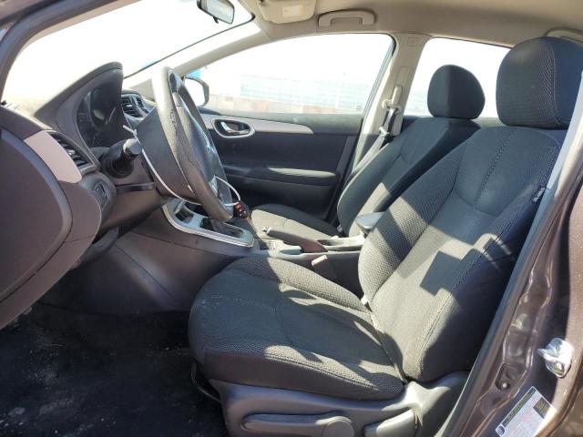 3N1AB7AP9DL776612 - 2013 NISSAN SENTRA S GRAY photo 7