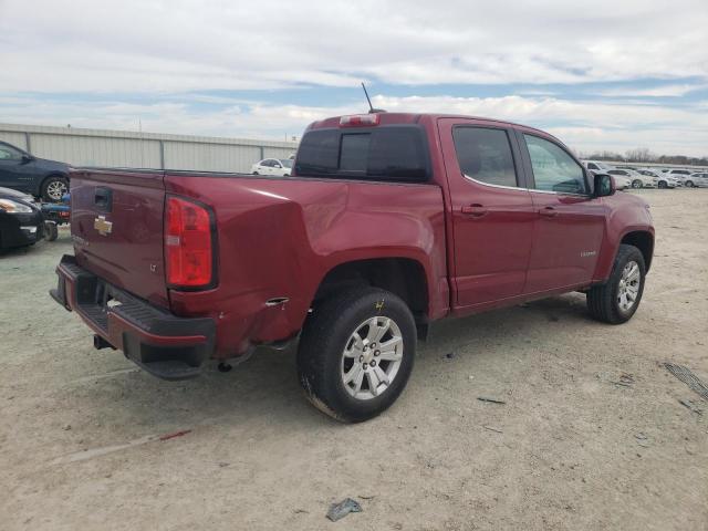 1GCGSCEN8K1346034 - 2019 CHEVROLET COLORADO LT MAROON photo 3