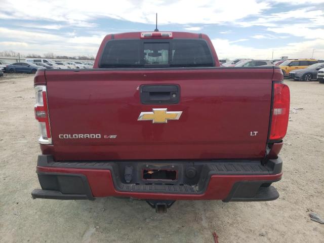 1GCGSCEN8K1346034 - 2019 CHEVROLET COLORADO LT MAROON photo 6