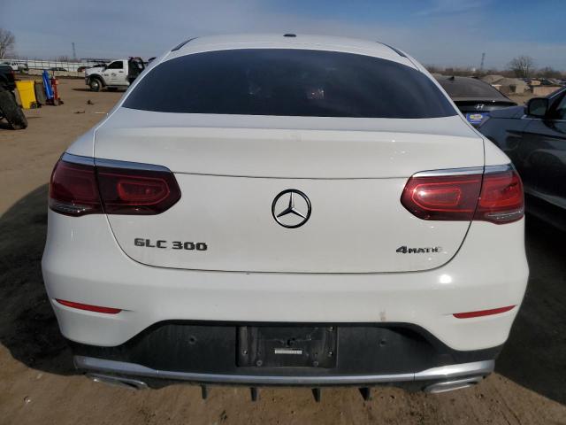 W1N0J8EB5LF865790 - 2020 MERCEDES-BENZ GLC COUPE 300 4MATIC WHITE photo 6