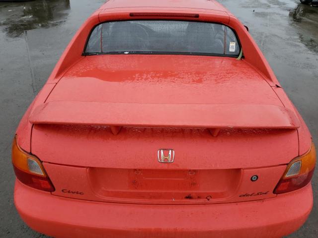 JHMEG2177RS002966 - 1994 HONDA CIVIC DEL SOL RED photo 10