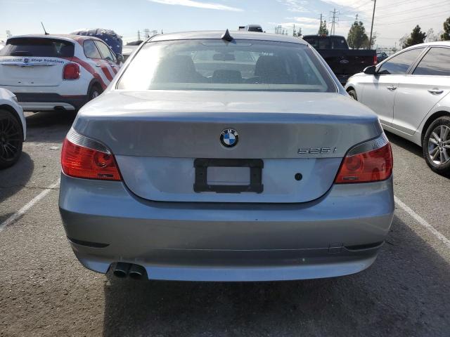 WBANA535X5B856020 - 2005 BMW 525 I BLUE photo 6