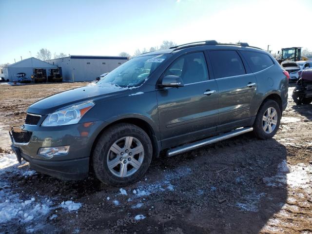 1GNKVGED0BJ207006 - 2011 CHEVROLET TRAVERSE LT GRAY photo 1