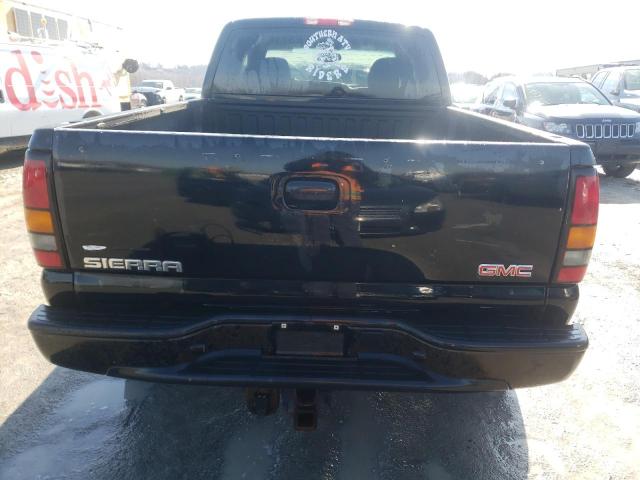 2GTEK19T441380652 - 2004 GMC NEW SIERRA K1500 BLACK photo 6