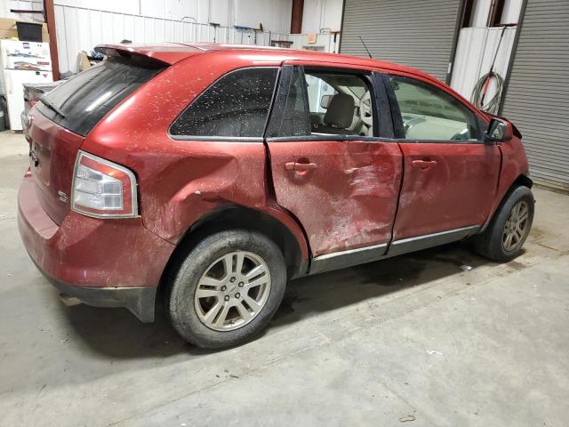 2FMDK48C37BB02530 - 2007 FORD EDGE SEL RED photo 3