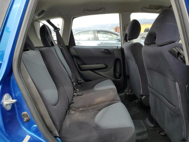 JHMGD38647S066366 - 2007 HONDA FIT S BLUE photo 10