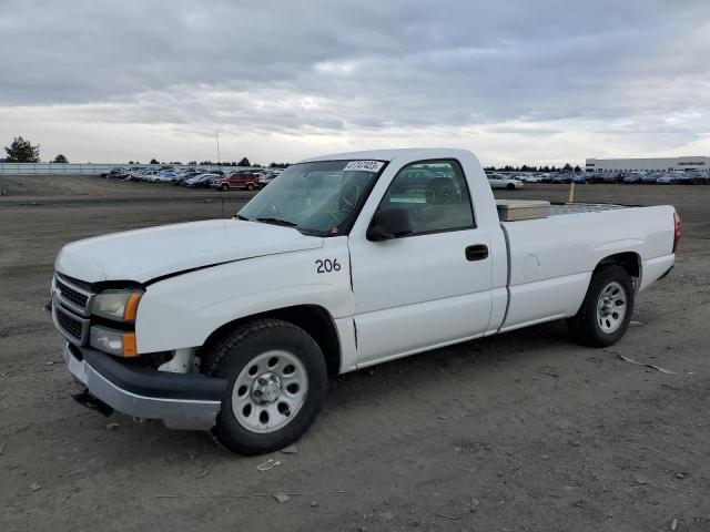 3GCEC14X77G235169 - 2007 CHEVROLET SILVERADO C1500 CLASSIC WHITE photo 1