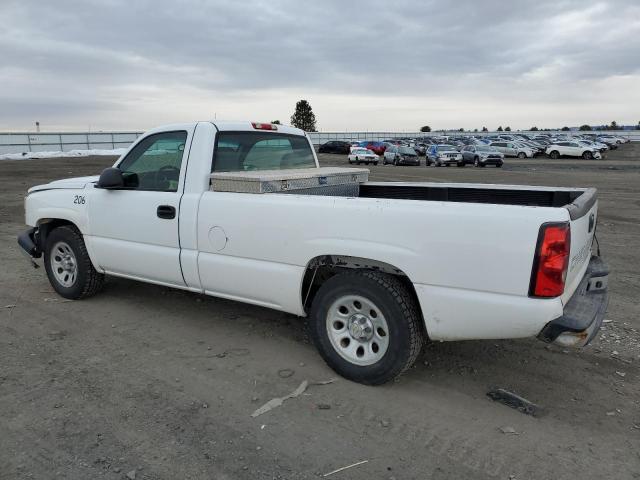 3GCEC14X77G235169 - 2007 CHEVROLET SILVERADO C1500 CLASSIC WHITE photo 2