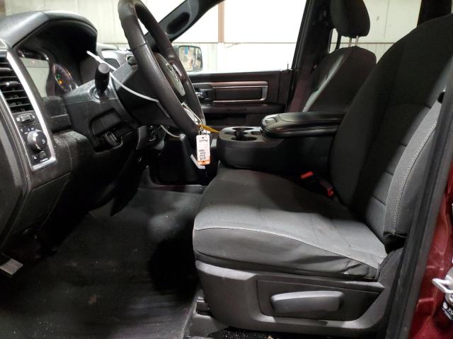 1C6RR7GGXMS562367 - 2021 RAM 1500 CLASS SLT წითელი ფოტო 7