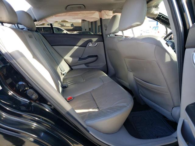 2HGFB2F94CH522380 - 2012 HONDA CIVIC EXL შავი ფოტო 10