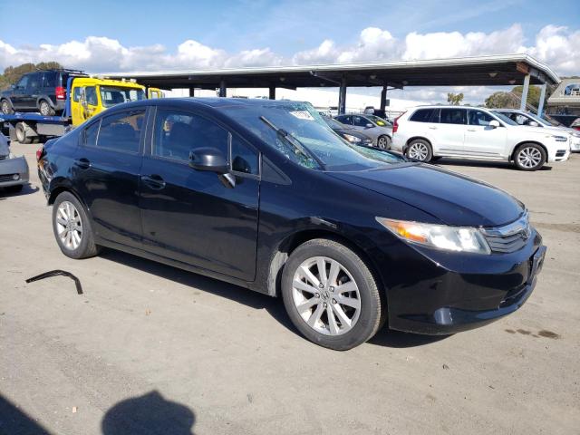 2HGFB2F94CH522380 - 2012 HONDA CIVIC EXL BLACK photo 4