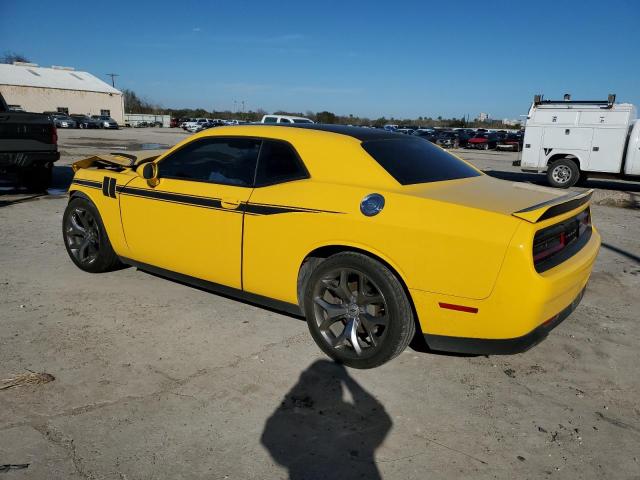 2C3CDZAG1HH501198 - 2017 DODGE CHALLENGER SXT YELLOW photo 2