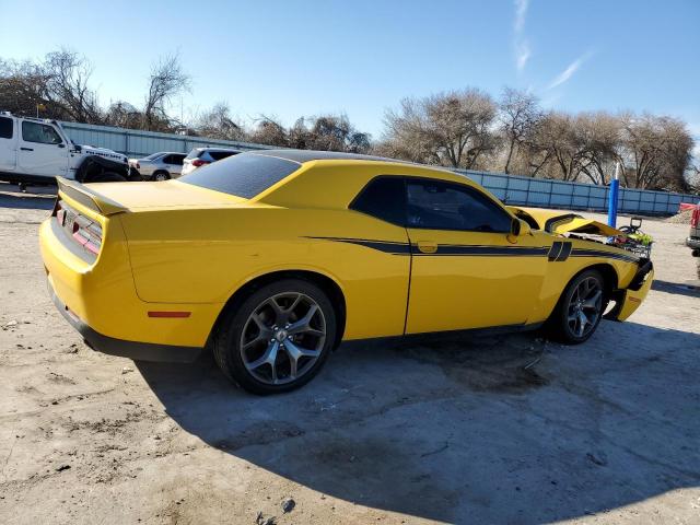 2C3CDZAG1HH501198 - 2017 DODGE CHALLENGER SXT YELLOW photo 3