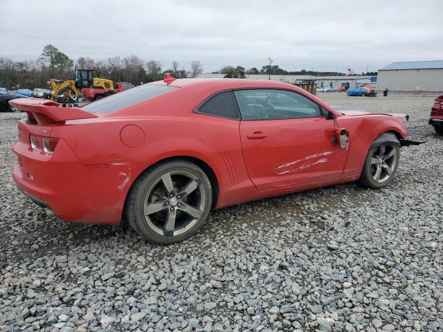 2G1FC1E39C9105598 - 2012 CHEVROLET CAMARO LT RED photo 3