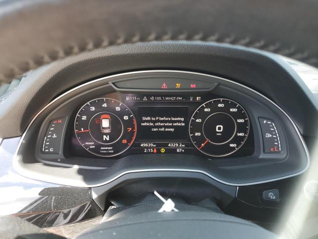 WA1VAAF77JD050346 - 2018 AUDI Q7 PRESTIGE WHITE photo 9