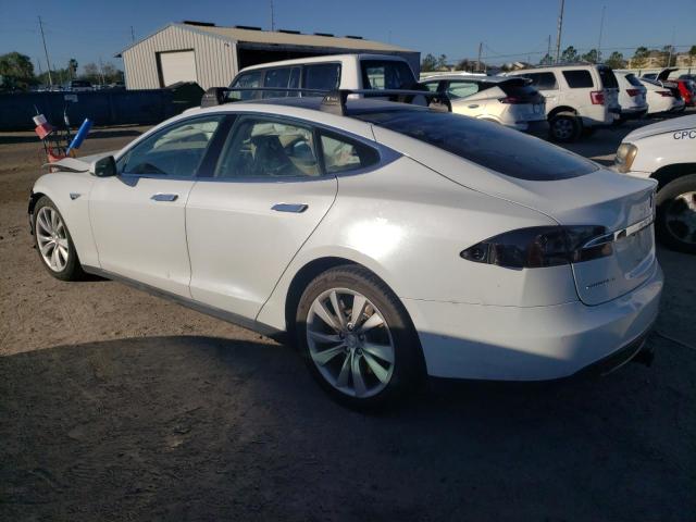 5YJSA1H12EFP61131 - 2014 TESLA MODEL S თეთრი ფოტო 2