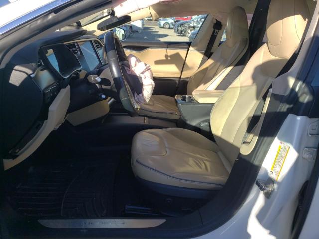 5YJSA1H12EFP61131 - 2014 TESLA MODEL S თეთრი ფოტო 7