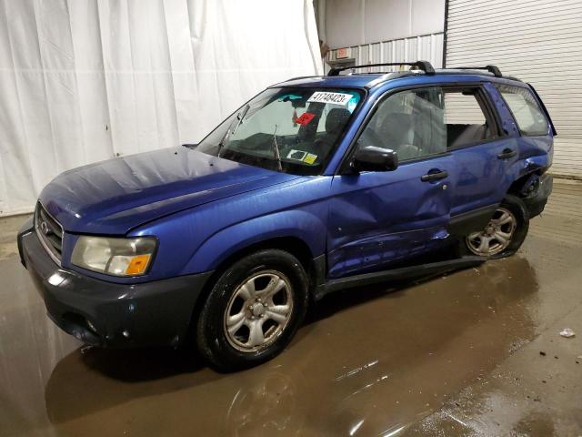 JF1SG63664H751608 - 2004 SUBARU FORESTER 2.5X BLUE photo 1