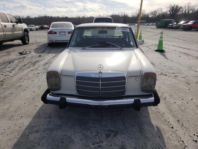 11511712029909 - 1974 MERCEDES-BENZ 240 D WHITE photo 5