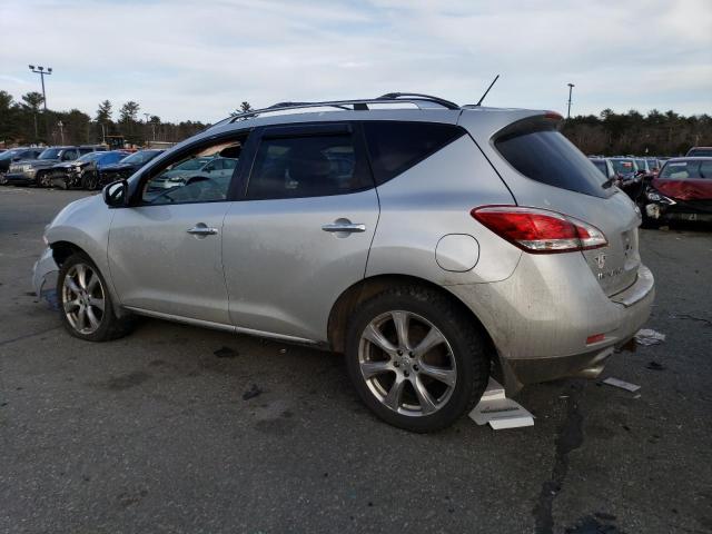 JN8AZ1MW7DW305873 - 2013 NISSAN MURANO S SILVER photo 2