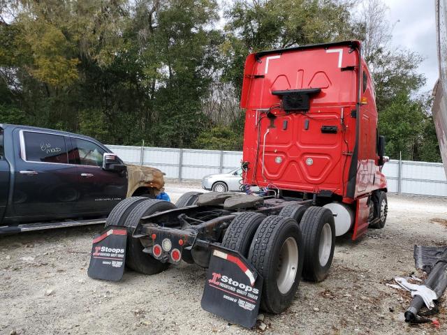 3AKJGLDR1JSJK2258 - 2018 FREIGHTLINER CASCADIA 1 Қызыл фото 4
