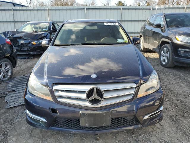 WDDGF8BB4CR210133 - 2012 MERCEDES-BENZ C 300 4MAT BLUE photo 5