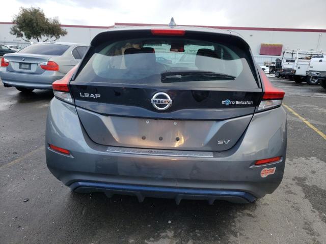 1N4AZ1CP0KC321942 - 2019 NISSAN LEAF S GRAY photo 6